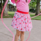 Tulle Skirt in Strawberry Dream