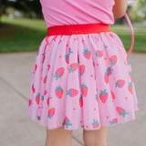 Tulle Skirt in Strawberry Dream