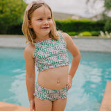 Monroe Swim in Wildflower Grid