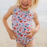 Lucy Swim in Pink Celebration
