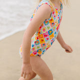 Lucy Swim in Sunshine Tiles