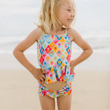 Emma Swim in Sunshine Tiles