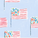 Emma in Blue Flags