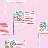 Ellie Swim in Pink Flags
