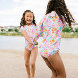 Mia Swim in Pink Flowers