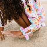 Mia Swim in Pink Flowers