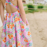 Rosita Dress in Pink Flowers