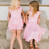 Macie Romper in Seagulls