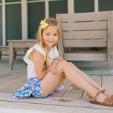 Ruffle Skort in Strawberry