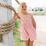 Macie Romper in Seagulls