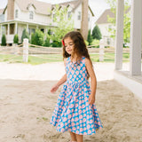 Sofia Dress in Strawberry