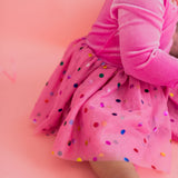 Carly Bubble in Bubblegum Confetti