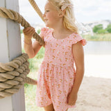 Macie Romper in Seagulls