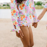 Mia Swim in Pink Flowers