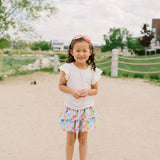 Flutter Tee in White