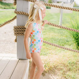 Lucy Swim in Palm Tree