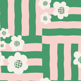 Emile Dress in Wildflower Grid