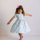 Day Dress in Roller Girl