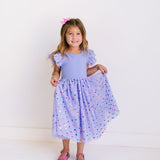 Olivia Dress in Confetti Grape