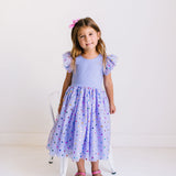 Olivia Dress in Confetti Grape