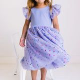 Olivia Dress in Confetti Grape