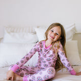 2 piece Bamboo Pajama in Meet Me At Midnight