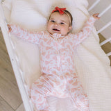 Zippy Bamboo Baby PJ in Ditsy Bunny
