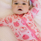 Zippy Bamboo Baby PJ in Eat Your Heart Out