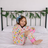 2 piece Bamboo Pajama in Holiday Bows