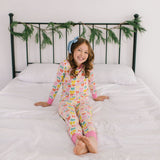 2 piece Bamboo Pajama in Holiday Bows