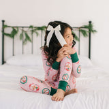 2 piece Bamboo Pajama in Reindeer
