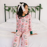2 piece Bamboo Pajama in Reindeer