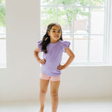 Flutter Tee in Lavender