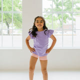 Flutter Tee in Lavender