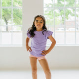 Flutter Tee in Lavender
