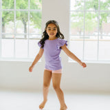 Flutter Tee in Lavender