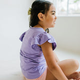 Flutter Tee in Lavender