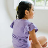 Flutter Tee in Lavender