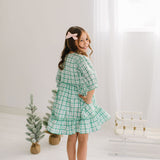 Kiki Dress in Winter Plaid