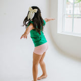 Flutter Tee in Green