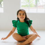 Flutter Tee in Green