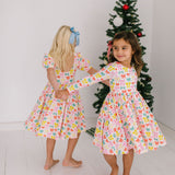 Gwendolyn Dress in Holiday Bows