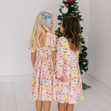 Gwendolyn Dress in Holiday Bows