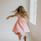 Day Dress in Peony