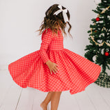 Rubina Dress in Red Picnic Plaid