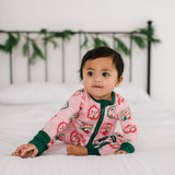 Zippy Bamboo Baby Pajama in Reindeer
