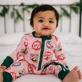 Zippy Bamboo Baby Pajama in Reindeer