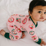 Zippy Bamboo Baby Pajama in Reindeer