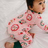 Zippy Bamboo Baby Pajama in Reindeer