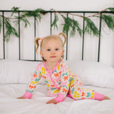 Zippy Bamboo Baby Pajama in Holiday Bows
